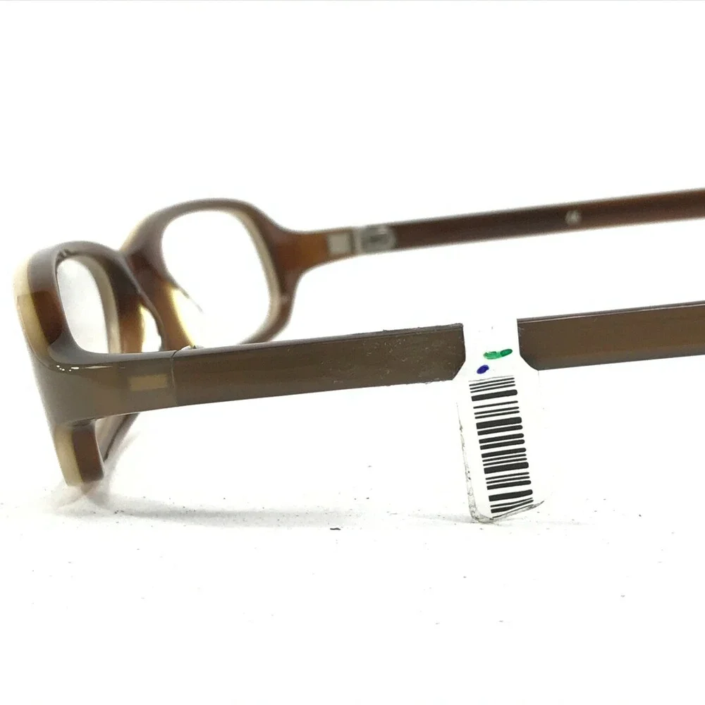 FreudenHaus Paris Khaki Eyeglasses Frames Clear Brown Round Oval 44-16-130